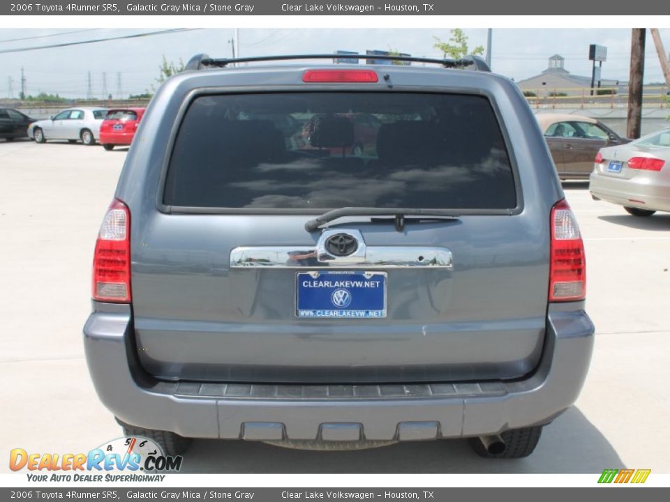 2006 Toyota 4Runner SR5 Galactic Gray Mica / Stone Gray Photo #8
