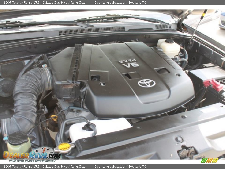 2006 Toyota 4Runner SR5 Galactic Gray Mica / Stone Gray Photo #33