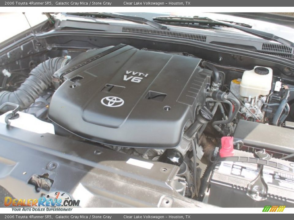 2006 Toyota 4Runner SR5 Galactic Gray Mica / Stone Gray Photo #34