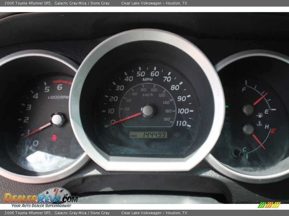 2006 Toyota 4Runner SR5 Galactic Gray Mica / Stone Gray Photo #35