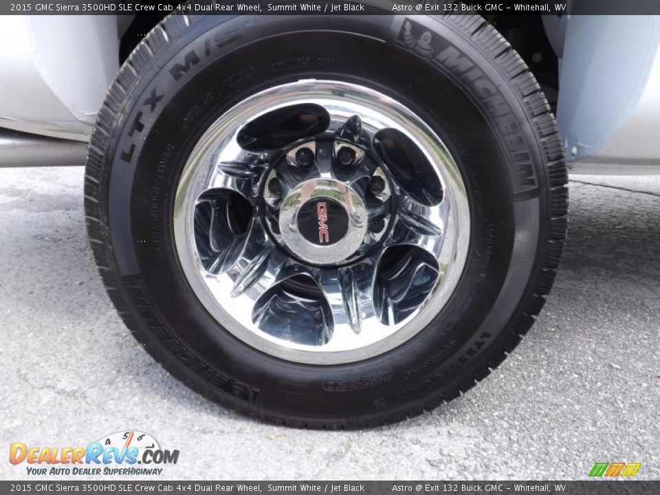 2015 GMC Sierra 3500HD SLE Crew Cab 4x4 Dual Rear Wheel Wheel Photo #9