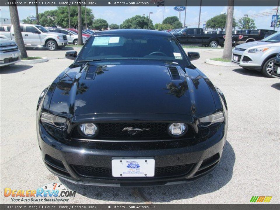 2014 Ford Mustang GT Coupe Black / Charcoal Black Photo #1
