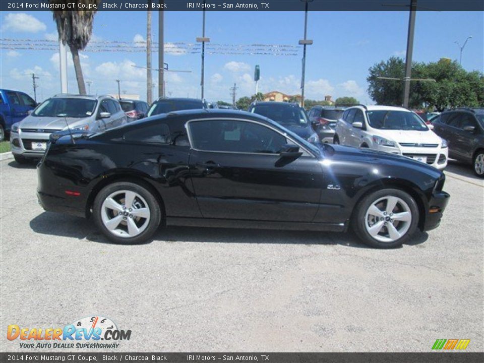 2014 Ford Mustang GT Coupe Black / Charcoal Black Photo #3