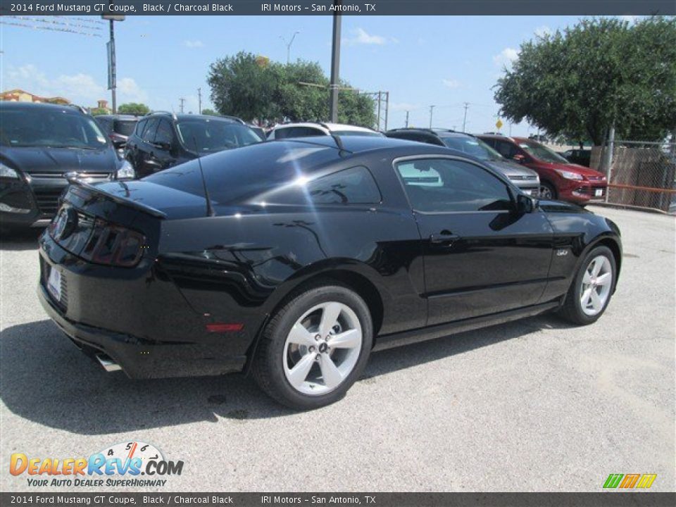 2014 Ford Mustang GT Coupe Black / Charcoal Black Photo #4