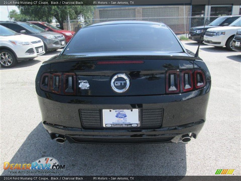2014 Ford Mustang GT Coupe Black / Charcoal Black Photo #5
