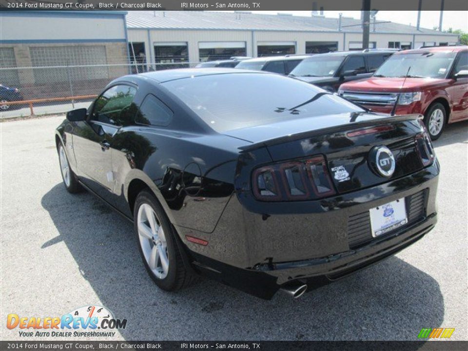 2014 Ford Mustang GT Coupe Black / Charcoal Black Photo #6