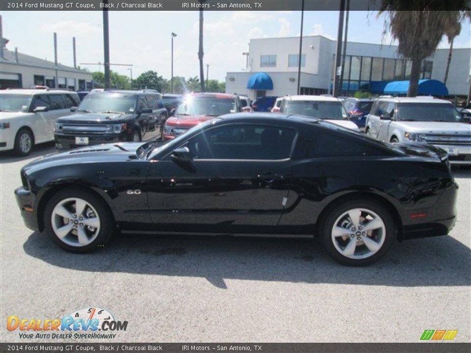 2014 Ford Mustang GT Coupe Black / Charcoal Black Photo #7