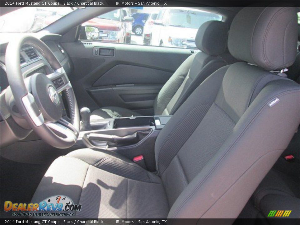 2014 Ford Mustang GT Coupe Black / Charcoal Black Photo #9
