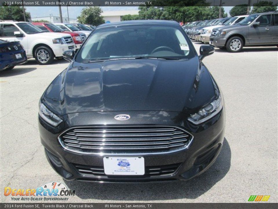 2014 Ford Fusion SE Tuxedo Black / Charcoal Black Photo #1