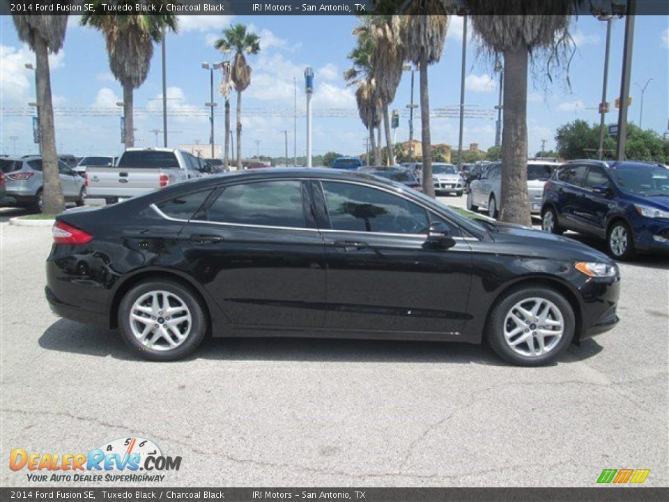 2014 Ford Fusion SE Tuxedo Black / Charcoal Black Photo #3