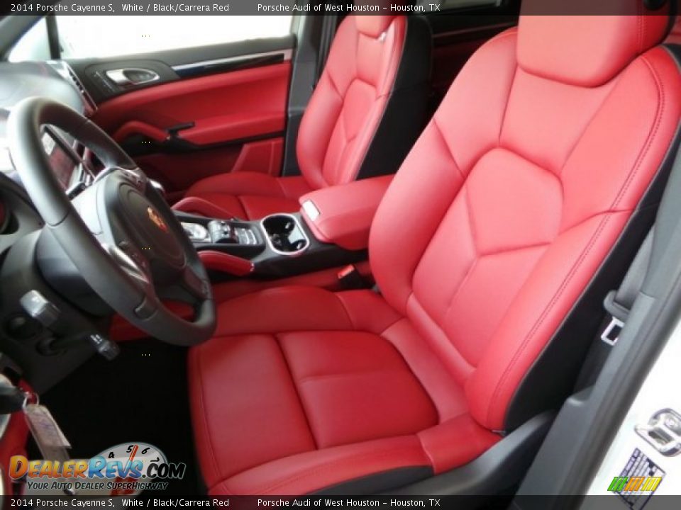 Front Seat of 2014 Porsche Cayenne S Photo #13