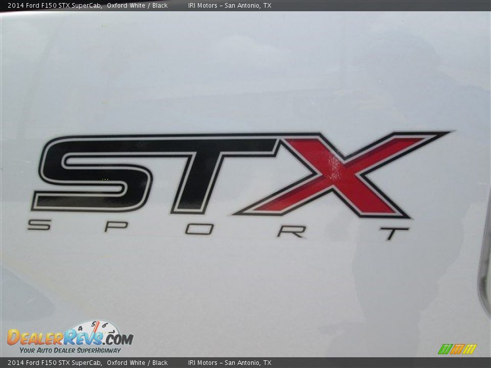 2014 Ford F150 STX SuperCab Oxford White / Black Photo #7