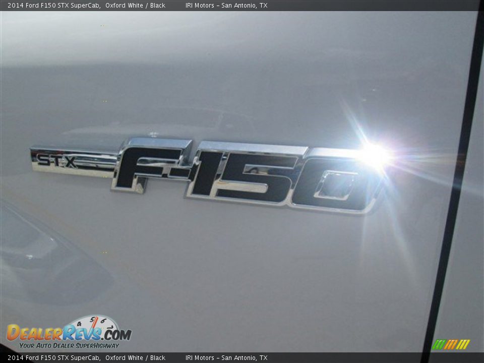 2014 Ford F150 STX SuperCab Oxford White / Black Photo #9