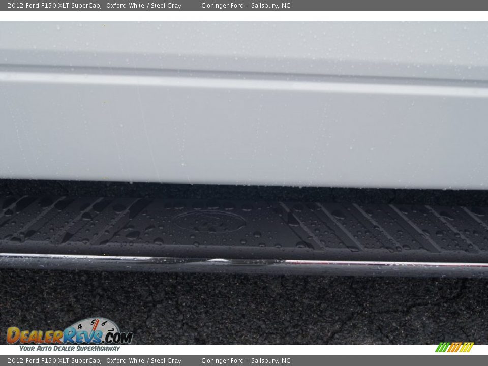 2012 Ford F150 XLT SuperCab Oxford White / Steel Gray Photo #16