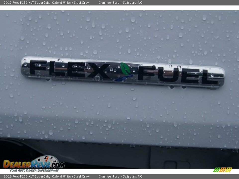 2012 Ford F150 XLT SuperCab Oxford White / Steel Gray Photo #18