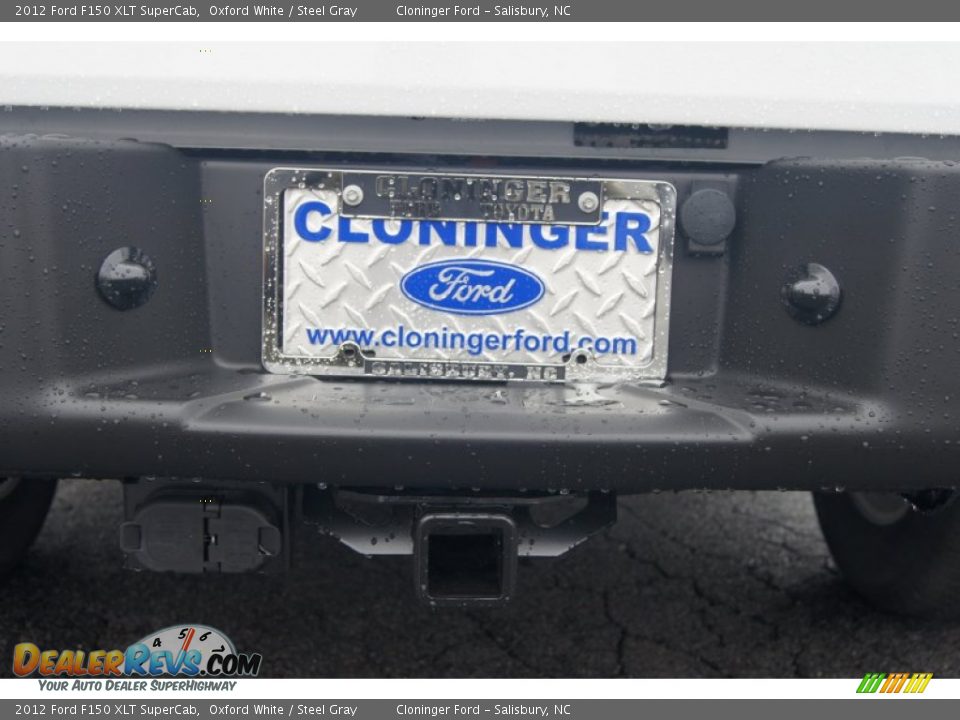 2012 Ford F150 XLT SuperCab Oxford White / Steel Gray Photo #19