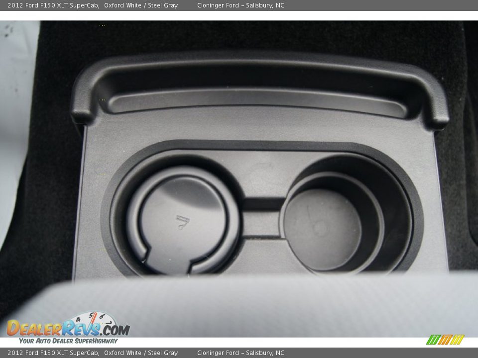 2012 Ford F150 XLT SuperCab Oxford White / Steel Gray Photo #34