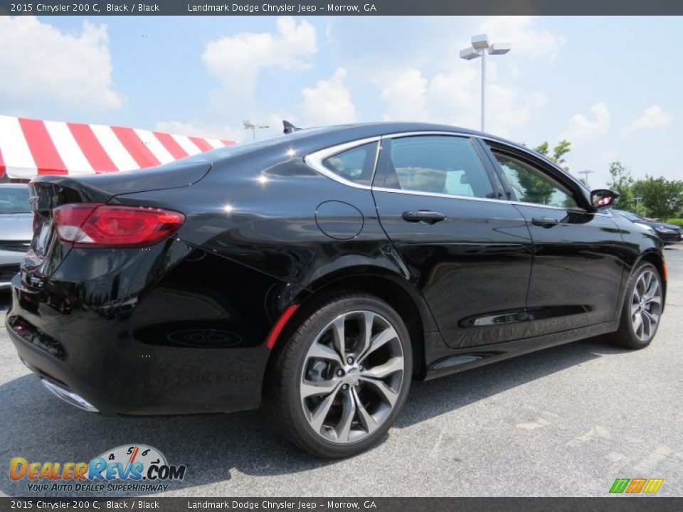 2015 Chrysler 200 C Black / Black Photo #3