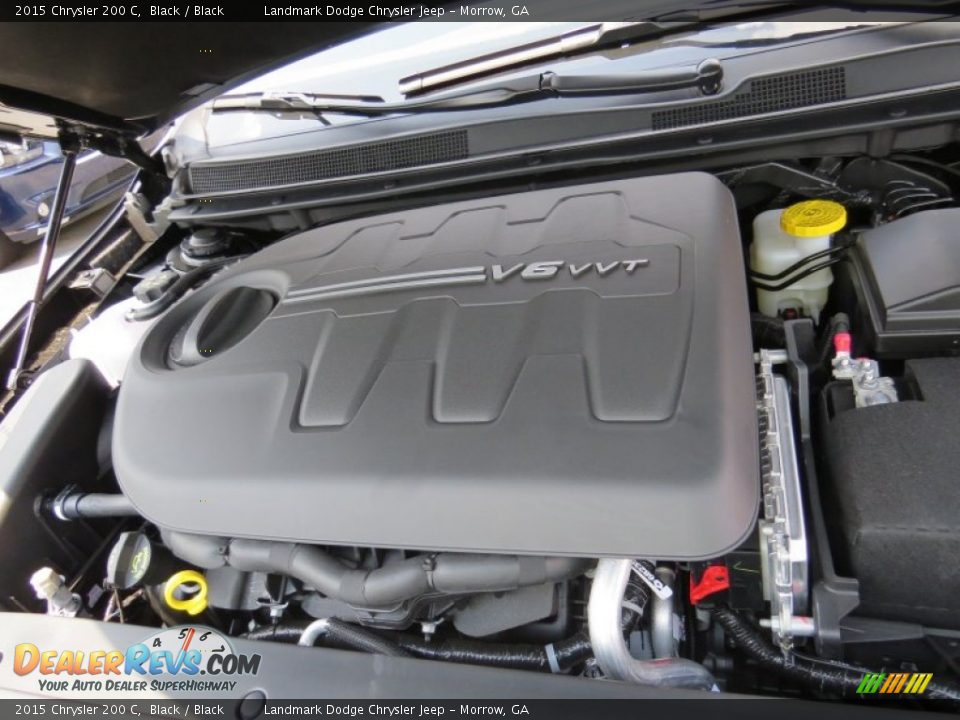 2015 Chrysler 200 C Black / Black Photo #8