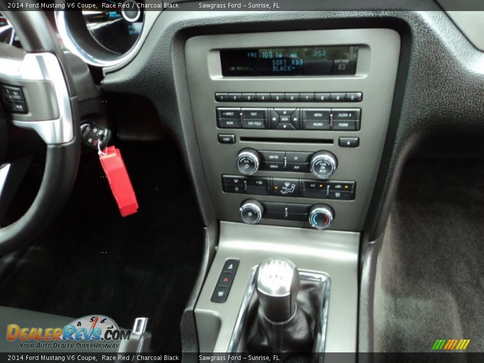 2014 Ford Mustang V6 Coupe Race Red / Charcoal Black Photo #25