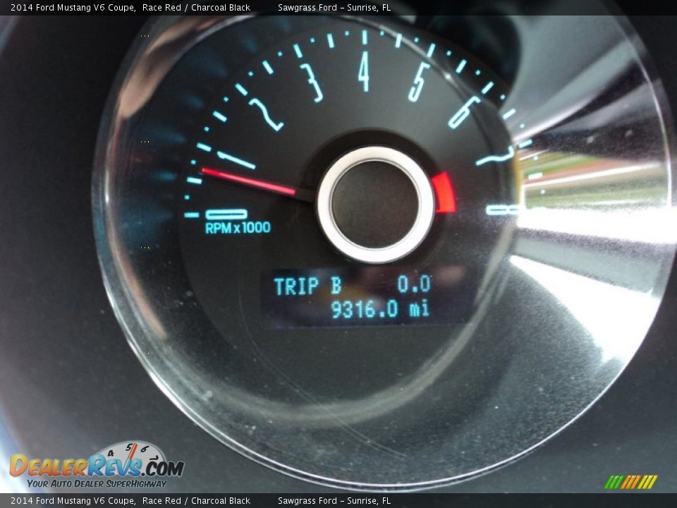 2014 Ford Mustang V6 Coupe Race Red / Charcoal Black Photo #30