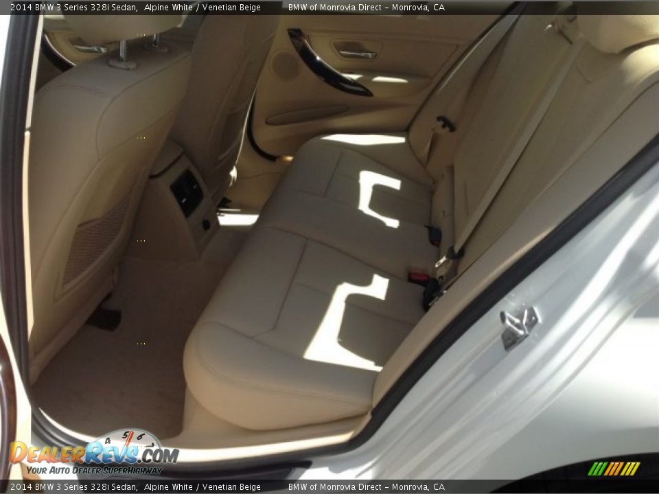 2014 BMW 3 Series 328i Sedan Alpine White / Venetian Beige Photo #5