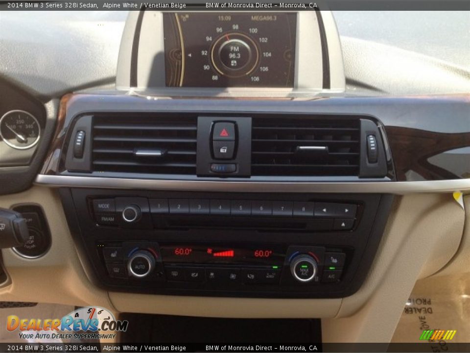 2014 BMW 3 Series 328i Sedan Alpine White / Venetian Beige Photo #8
