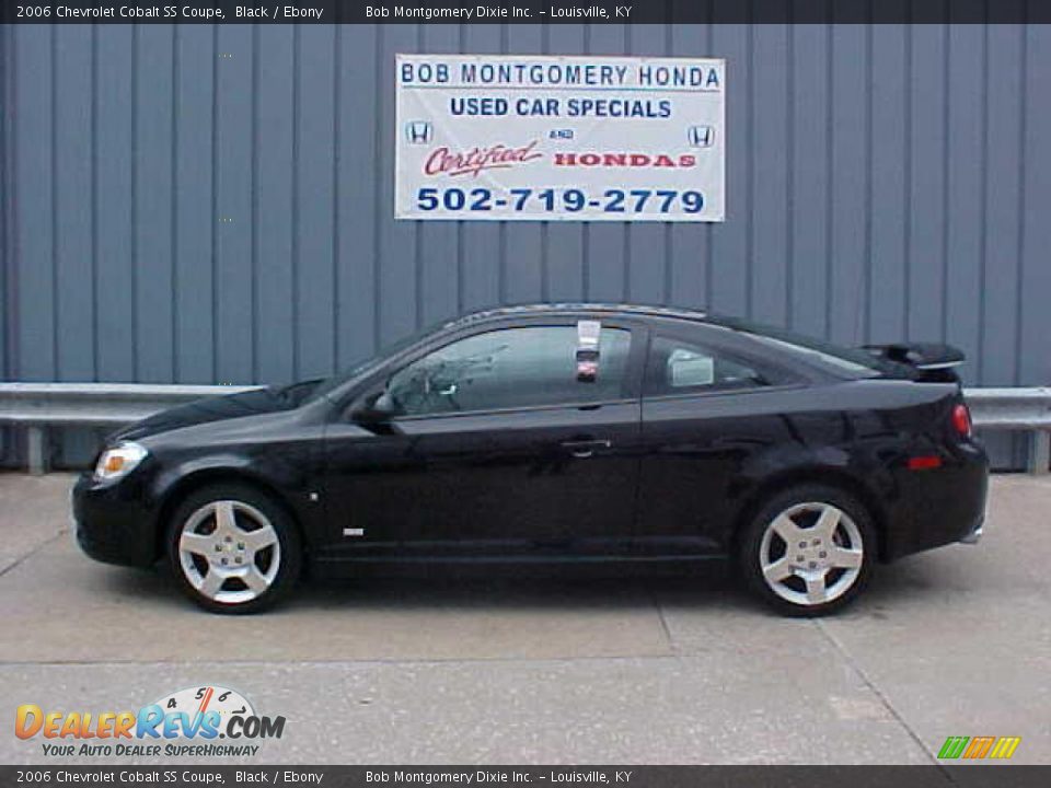 2006 Chevrolet Cobalt SS Coupe Black / Ebony Photo #1