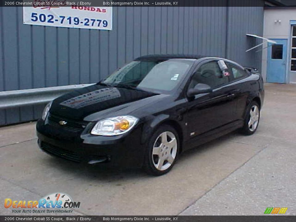2006 Chevrolet Cobalt SS Coupe Black / Ebony Photo #2