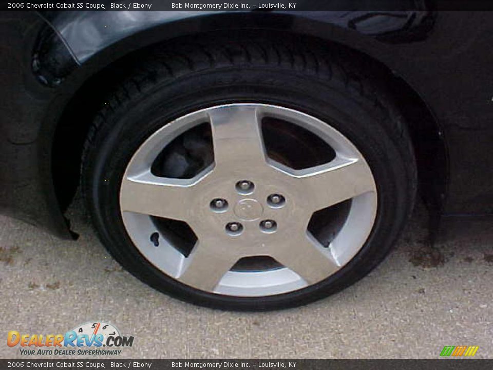 2006 Chevrolet Cobalt SS Coupe Black / Ebony Photo #4