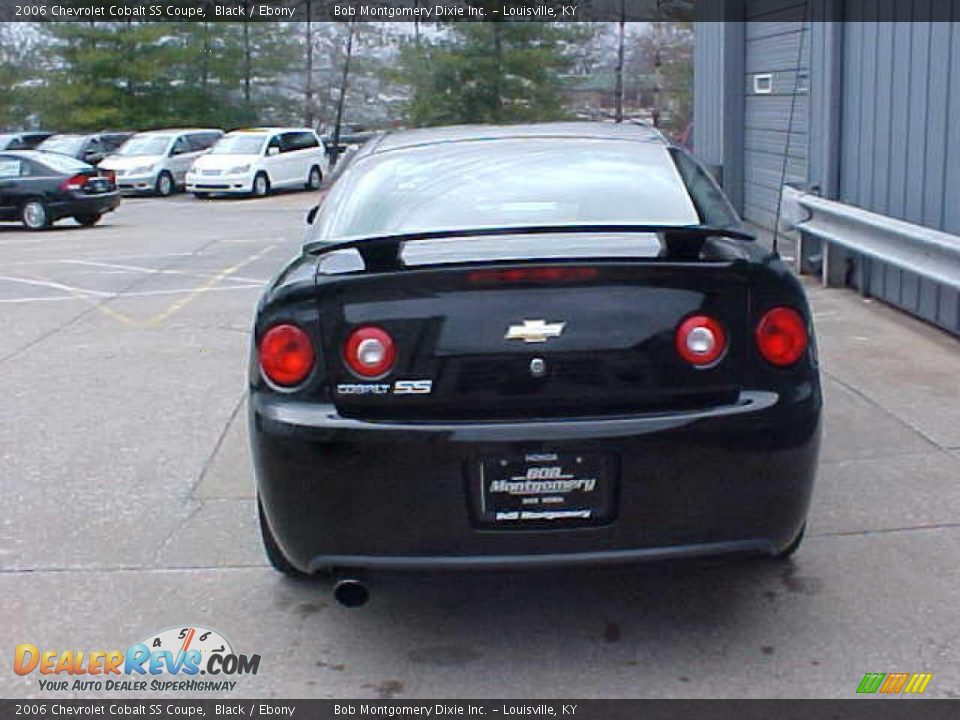 2006 Chevrolet Cobalt SS Coupe Black / Ebony Photo #7
