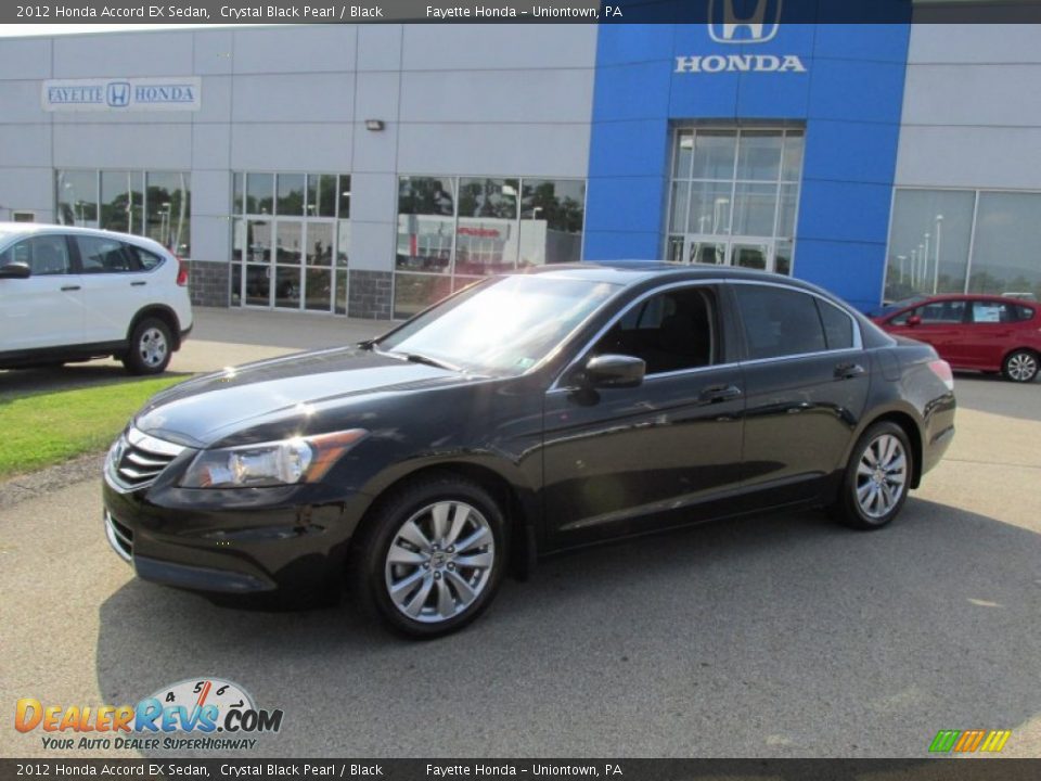 2012 Honda Accord EX Sedan Crystal Black Pearl / Black Photo #1