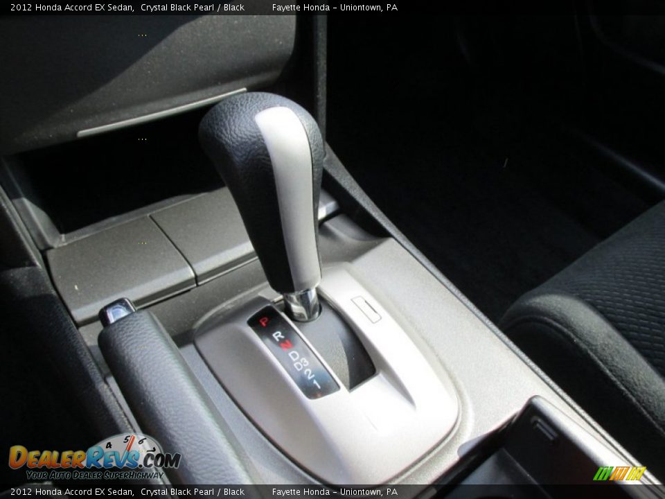 2012 Honda Accord EX Sedan Crystal Black Pearl / Black Photo #12