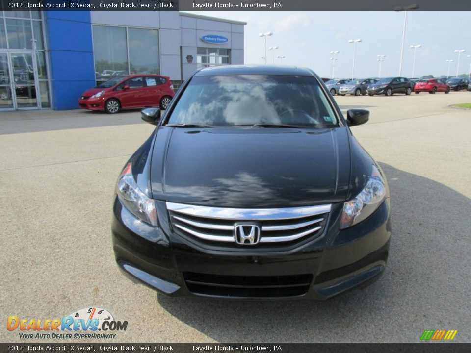 2012 Honda Accord EX Sedan Crystal Black Pearl / Black Photo #19