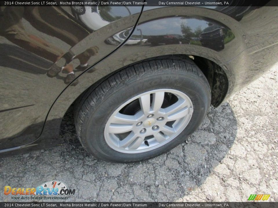 2014 Chevrolet Sonic LT Sedan Mocha Bronze Metallic / Dark Pewter/Dark Titanium Photo #3