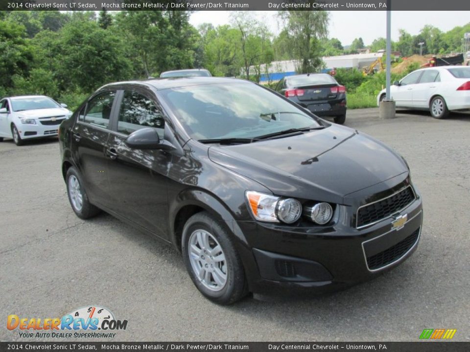 2014 Chevrolet Sonic LT Sedan Mocha Bronze Metallic / Dark Pewter/Dark Titanium Photo #8