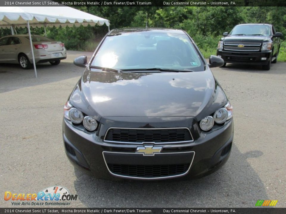 2014 Chevrolet Sonic LT Sedan Mocha Bronze Metallic / Dark Pewter/Dark Titanium Photo #9