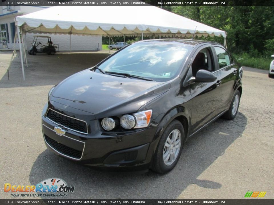 2014 Chevrolet Sonic LT Sedan Mocha Bronze Metallic / Dark Pewter/Dark Titanium Photo #10