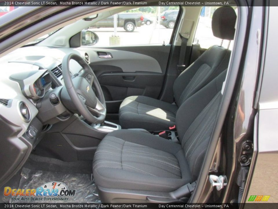 2014 Chevrolet Sonic LT Sedan Mocha Bronze Metallic / Dark Pewter/Dark Titanium Photo #12
