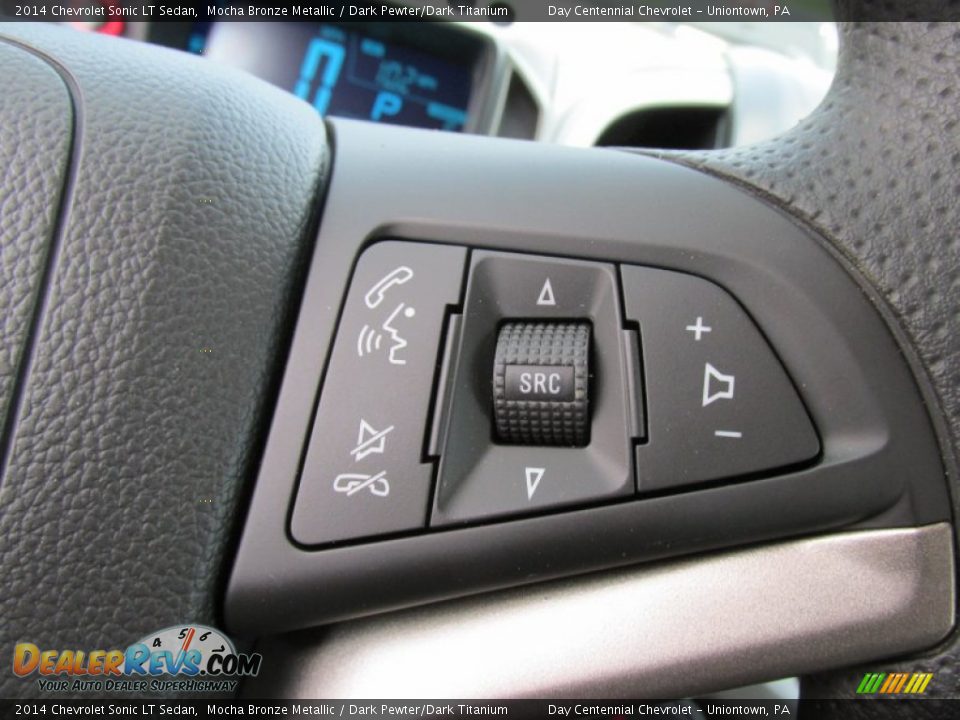 2014 Chevrolet Sonic LT Sedan Mocha Bronze Metallic / Dark Pewter/Dark Titanium Photo #17