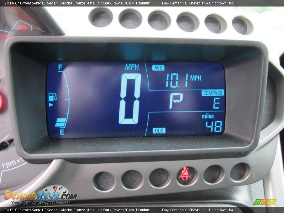 2014 Chevrolet Sonic LT Sedan Mocha Bronze Metallic / Dark Pewter/Dark Titanium Photo #20