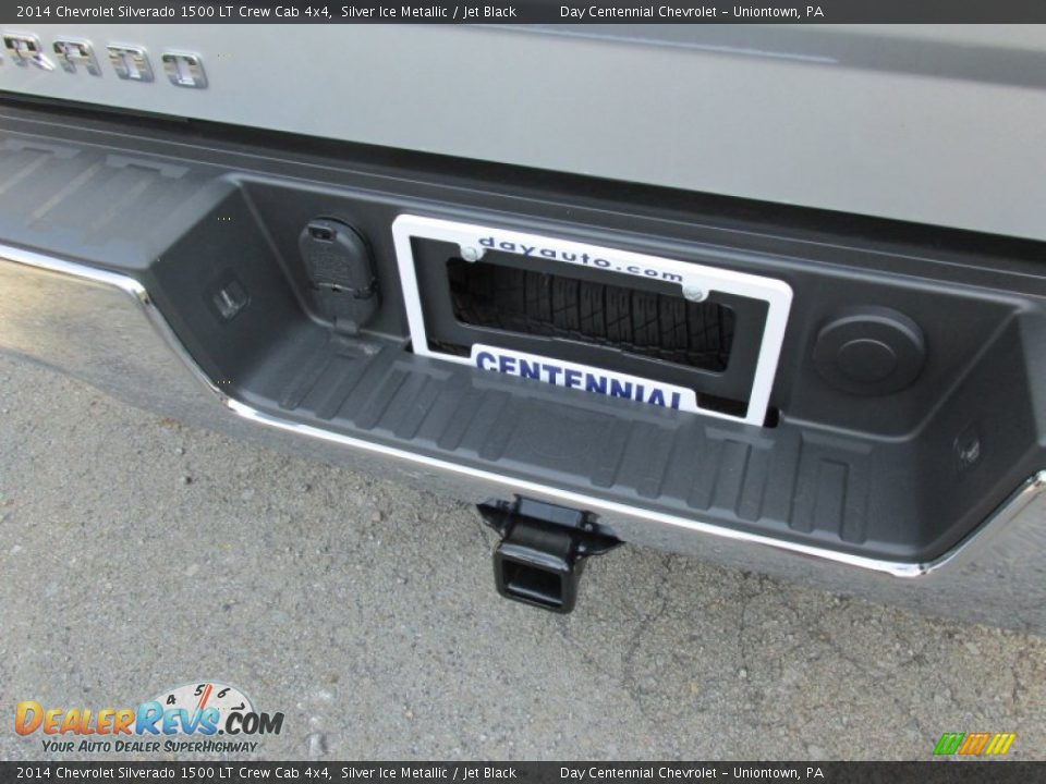 2014 Chevrolet Silverado 1500 LT Crew Cab 4x4 Silver Ice Metallic / Jet Black Photo #7