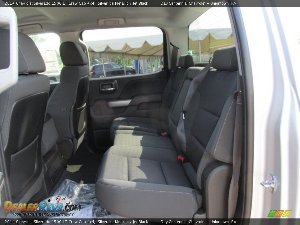 2014 Chevrolet Silverado 1500 LT Crew Cab 4x4 Silver Ice Metallic / Jet Black Photo #15