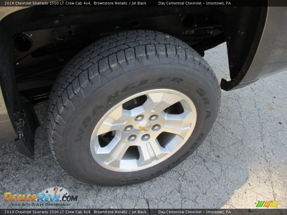 2014 Chevrolet Silverado 1500 LT Crew Cab 4x4 Brownstone Metallic / Jet Black Photo #3