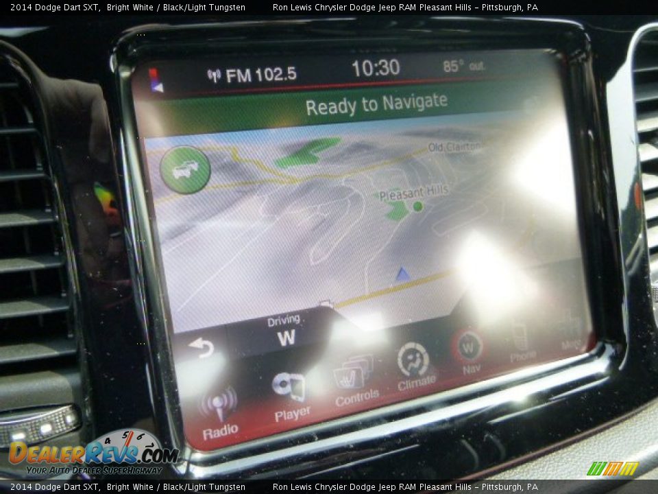 2014 Dodge Dart SXT Bright White / Black/Light Tungsten Photo #17