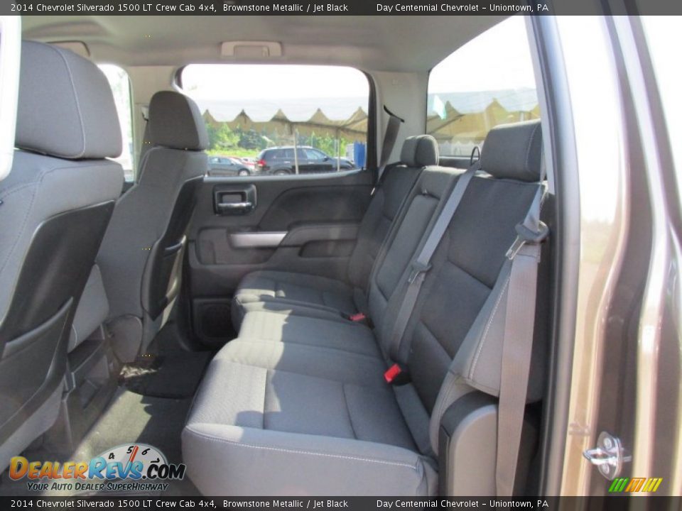 2014 Chevrolet Silverado 1500 LT Crew Cab 4x4 Brownstone Metallic / Jet Black Photo #15