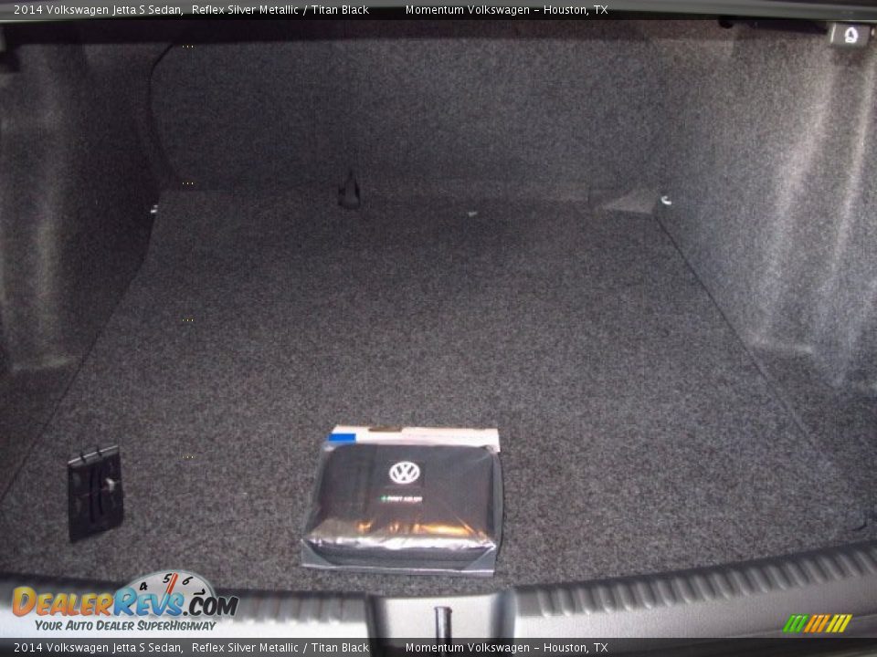 2014 Volkswagen Jetta S Sedan Reflex Silver Metallic / Titan Black Photo #8