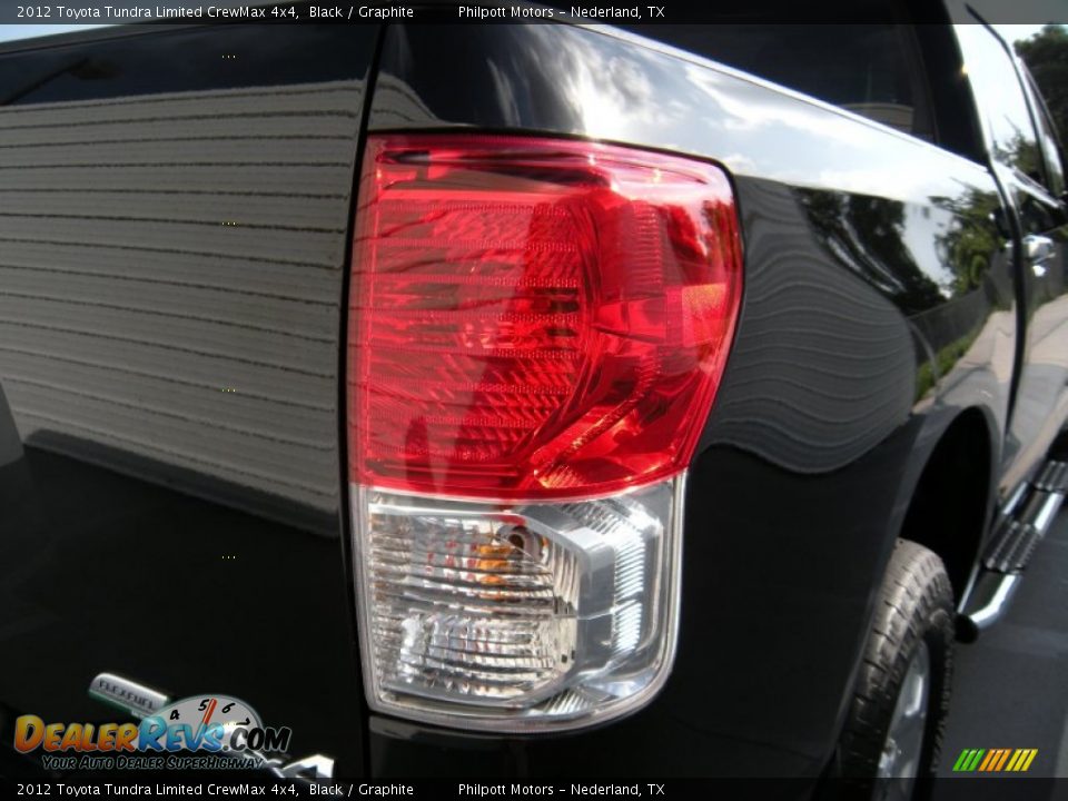 2012 Toyota Tundra Limited CrewMax 4x4 Black / Graphite Photo #21