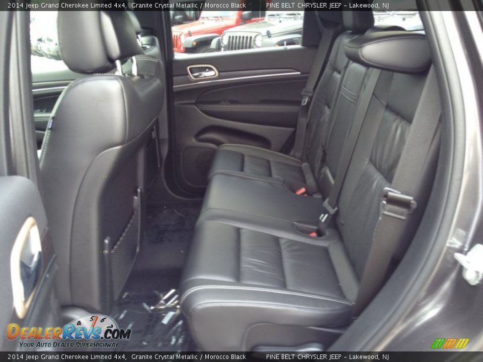 2014 Jeep Grand Cherokee Limited 4x4 Granite Crystal Metallic / Morocco Black Photo #6