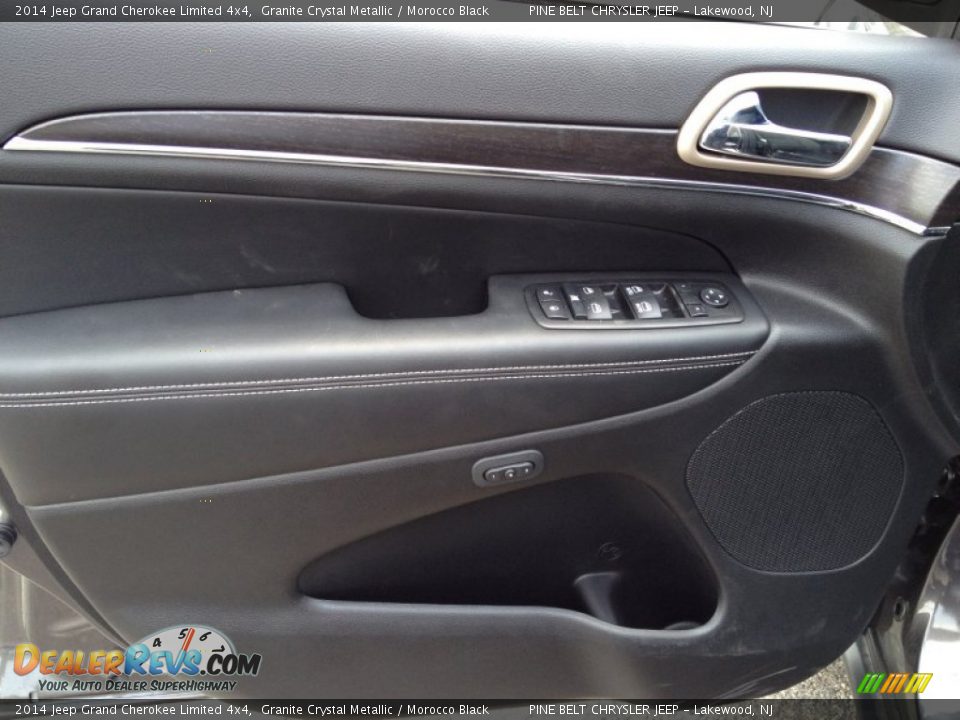 2014 Jeep Grand Cherokee Limited 4x4 Granite Crystal Metallic / Morocco Black Photo #8